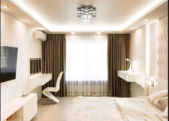 Lux Most City Area, Panoramic River View, New Tower